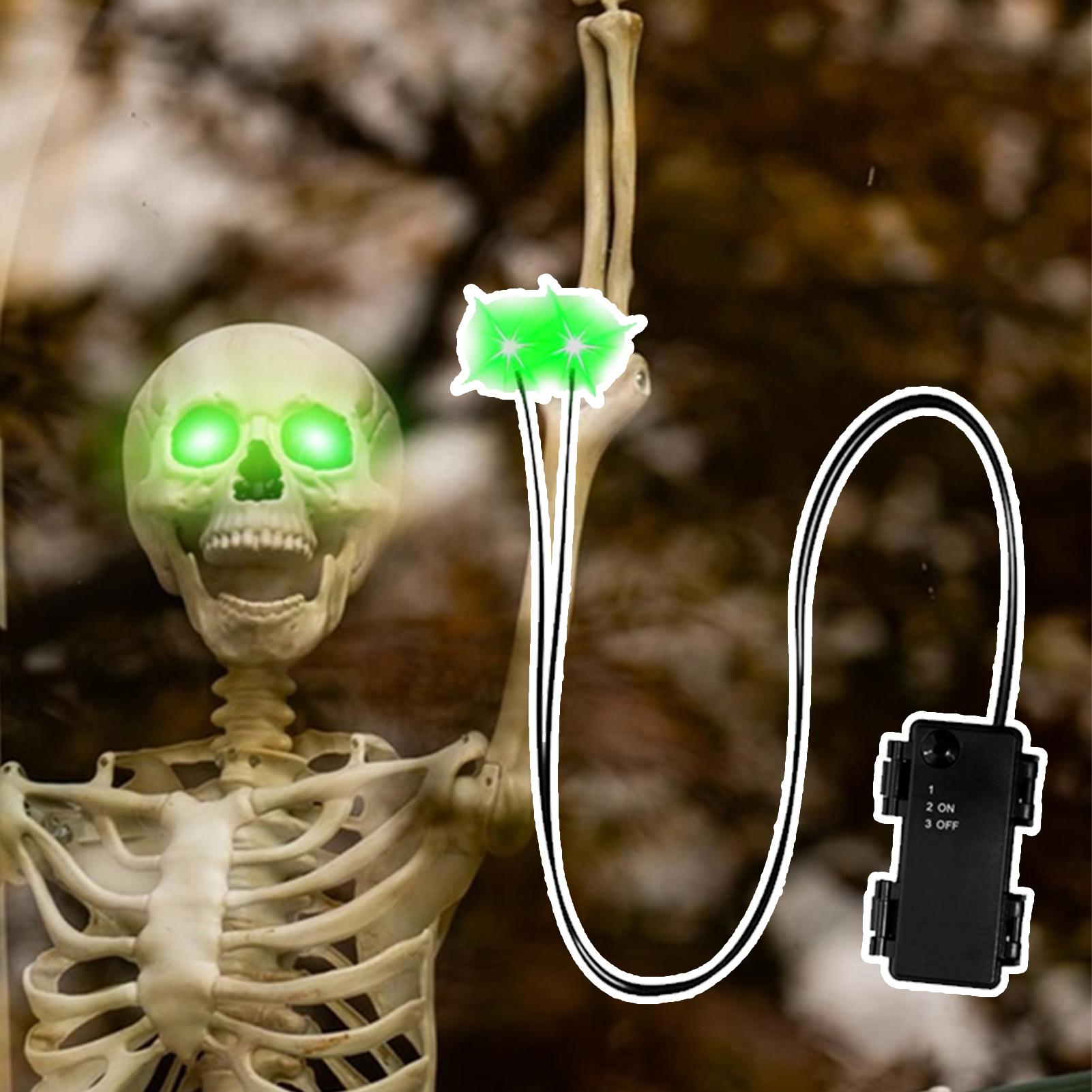 Halloween Pumpkin Decor Led - Halloween Led Glowing Eyes with Timer