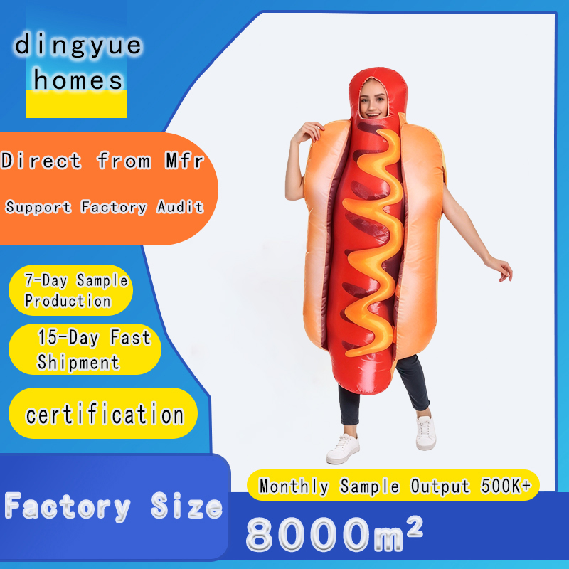 Halloween Costume Adult - Hot Dog Costume for Adults, Funny