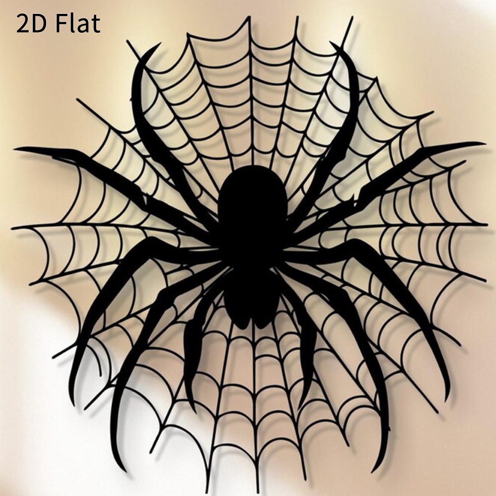 HELLOYOUNG Spooky Halloween Sp - Spider Web Halloween Decoration ulasan dan harga