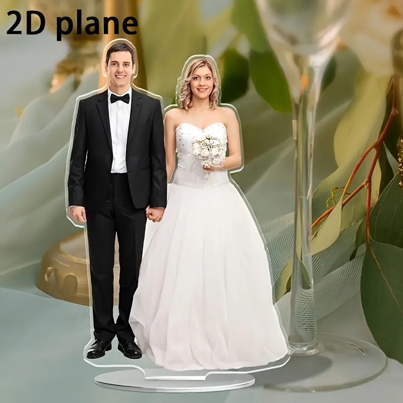 2d Custom Wedding Couple Photo - Halloween Party Supplies ulasan dan harga