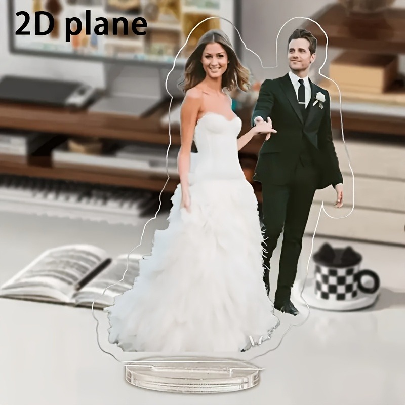 2d Custom Wedding Couple Photo - Halloween Party Supplies ulasan dan harga