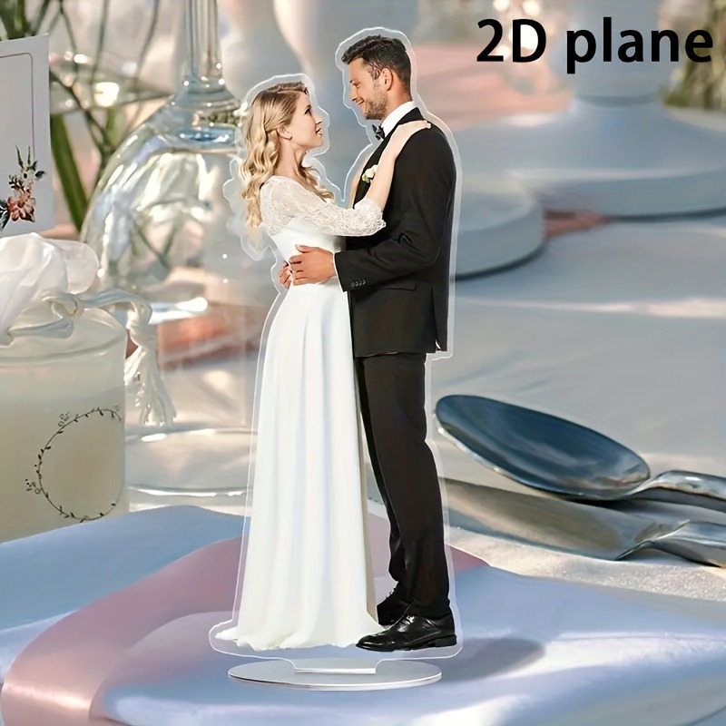 2d Custom Wedding Couple Photo - Halloween Party Supplies ulasan dan harga