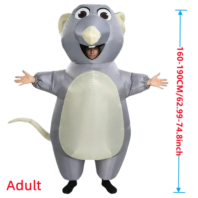Adult Kids Inflatable Gray Mou - Halloween Costume Kids ulasan dan harga