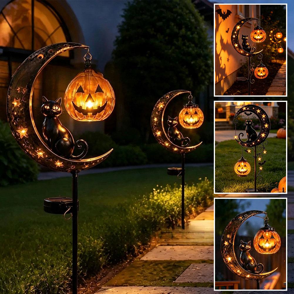 Halloween Black Cat & Pumpkin  - Pumpkin Lantern Halloween ulasan dan harga