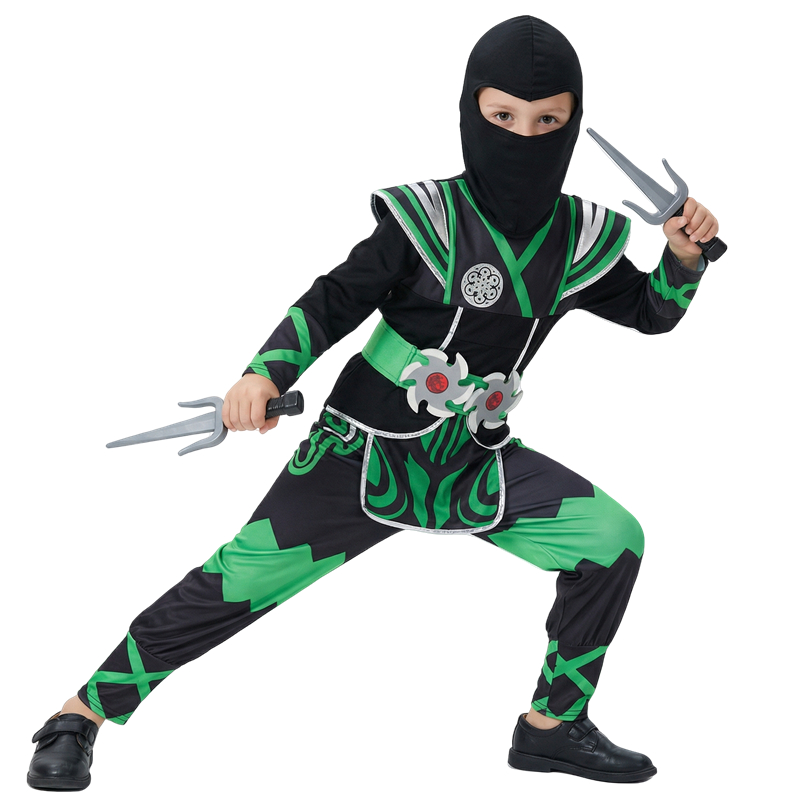Japanese Ninja Costume Set for - Halloween Costume Kids ulasan dan harga