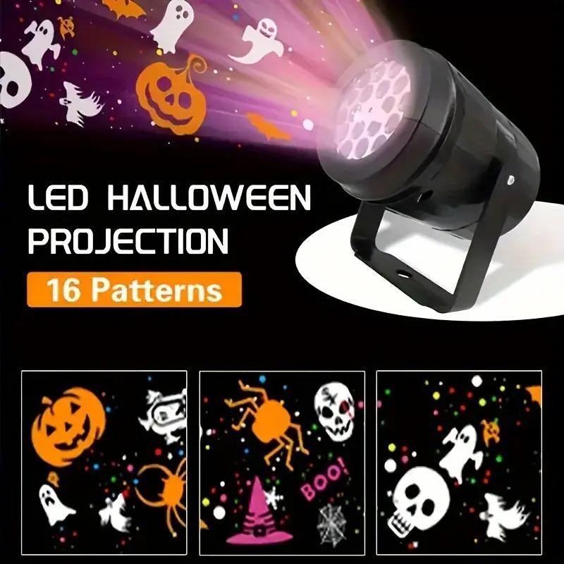 Halloween LED Projector Light  - Pumpkin Lantern Halloween ulasan dan harga
