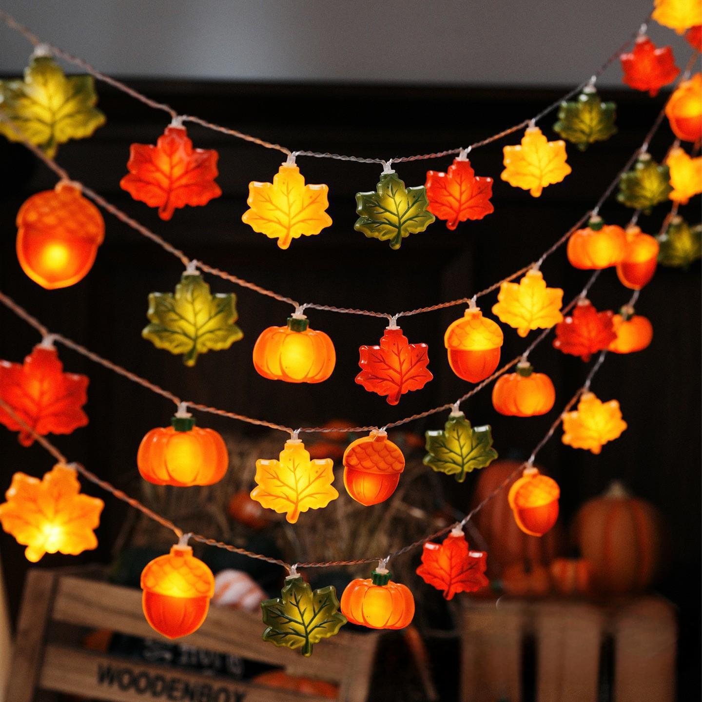 1.5/3m Halloween LED Pumpkin N - Halloween Pumpkin Decor Led ulasan dan harga