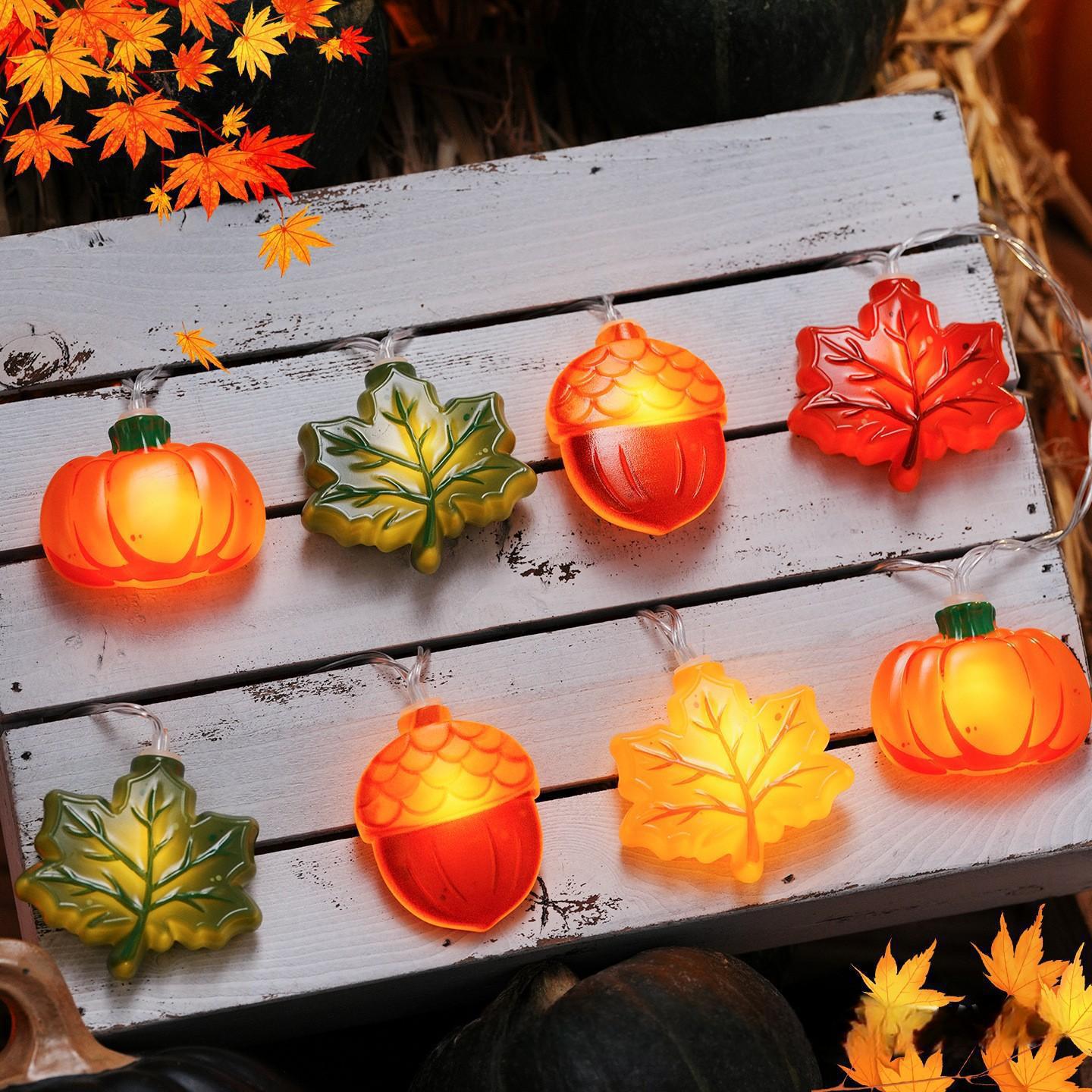 1.5/3m Halloween LED Pumpkin N - Halloween Pumpkin Decor Led ulasan dan harga