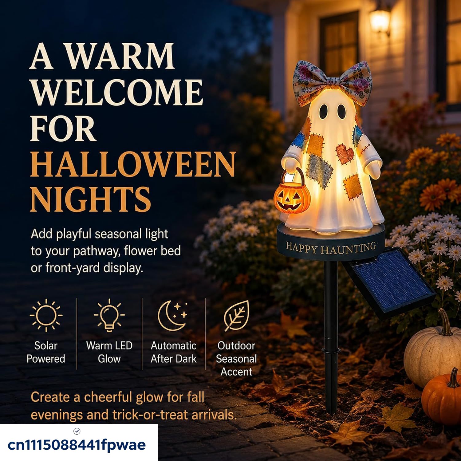 Solar Halloween Decorations Ou - Pumpkin Lantern Halloween ulasan dan harga