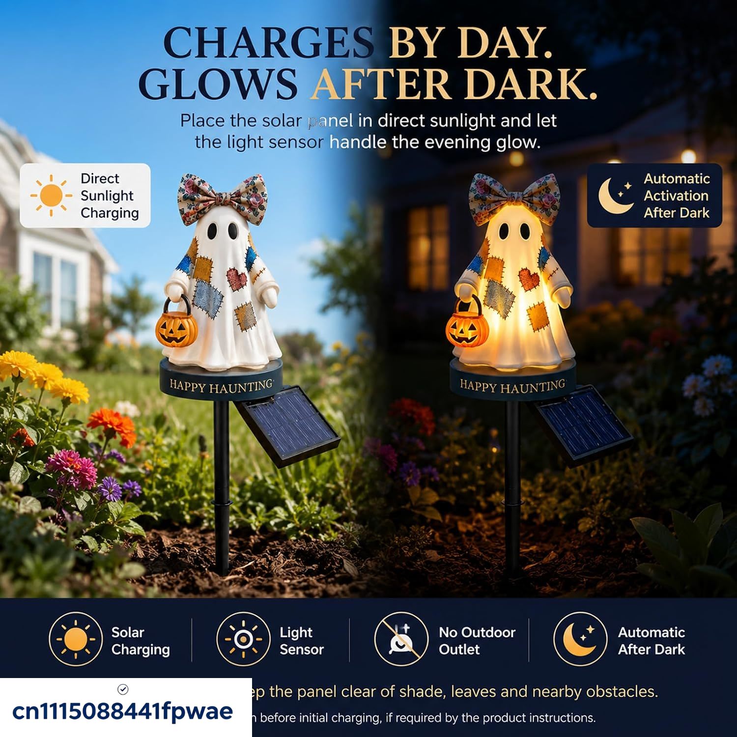 Solar Halloween Decorations Ou - Pumpkin Lantern Halloween ulasan dan harga