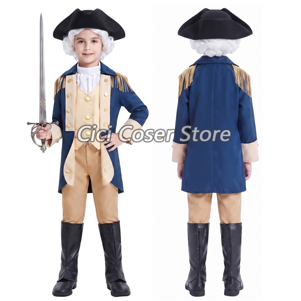 Kids Colonial George Washingto - Halloween Costume Kids ulasan dan harga
