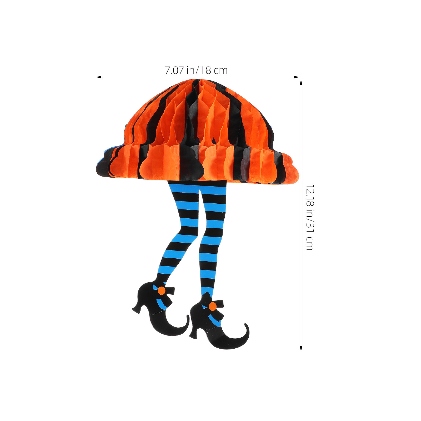 3 pcs Halloween Witch Leg Deco - Pumpkin Lantern Halloween ulasan dan harga
