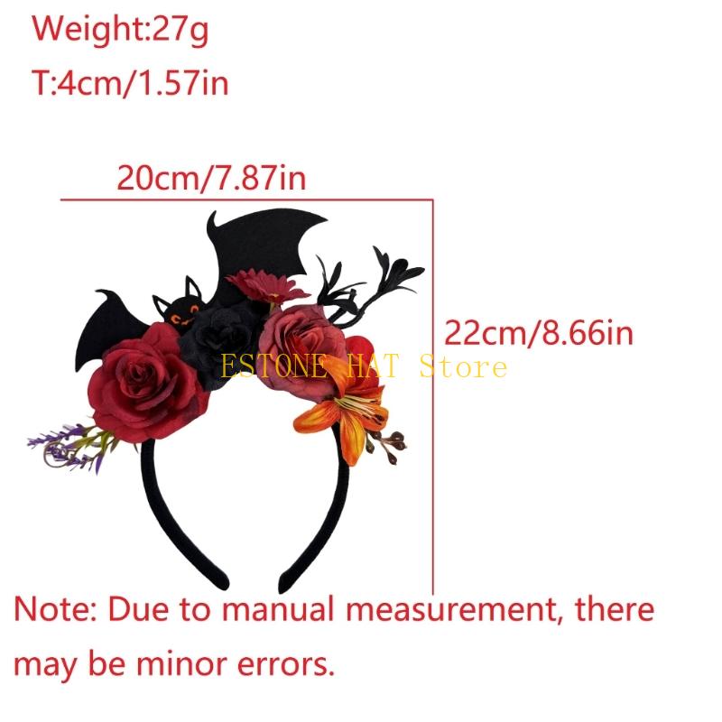 49MF Soft Halloween Headgear W - Halloween Skeleton Decoration ulasan dan harga