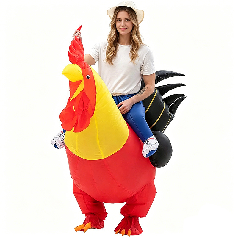 Halloween Funny Rooster Inflat - Halloween Costume Adult ulasan dan harga
