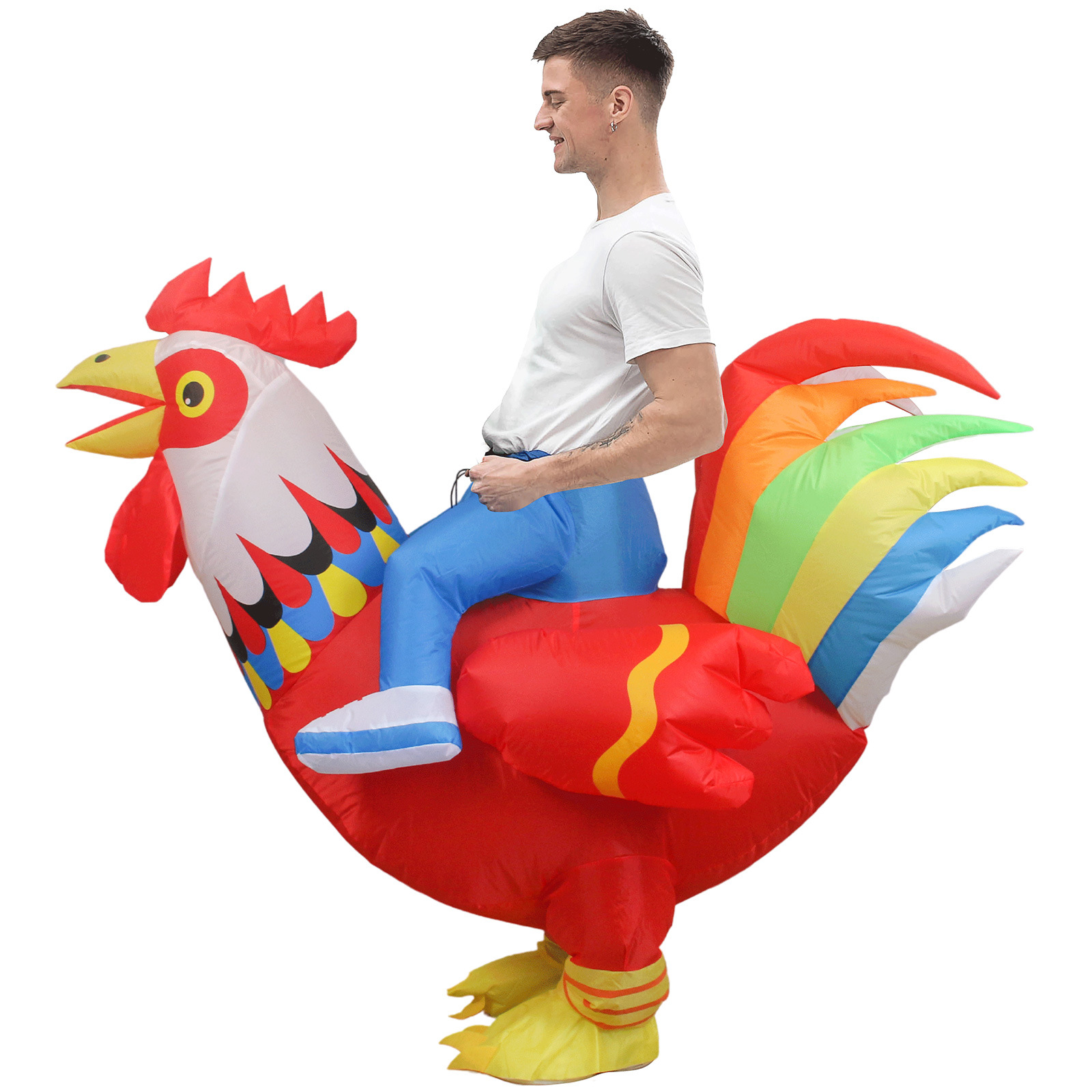 Halloween Funny Rooster Inflat - Halloween Costume Adult ulasan dan harga