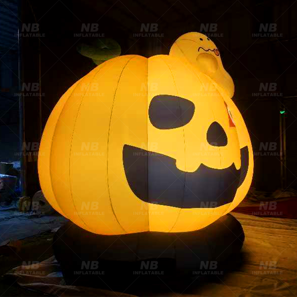 Giant Inflatable Halloween Pum - Halloween Pumpkin Decor Led ulasan dan harga