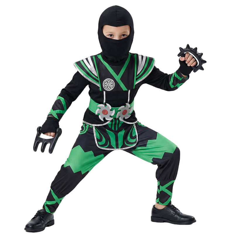 Green Ninja Costume for Kids w - Halloween Costume Kids ulasan dan harga
