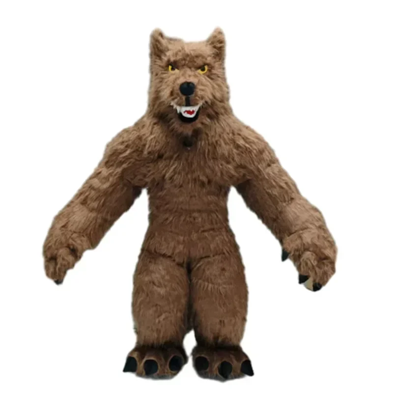 Giant Inflatable Grey Wolf Mas - Halloween Costume Adult ulasan dan harga