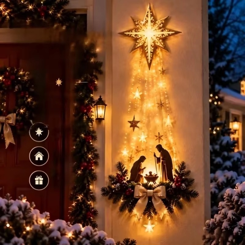 Christmas Bethlehem Star of Fa - Halloween Party Supplies ulasan dan harga