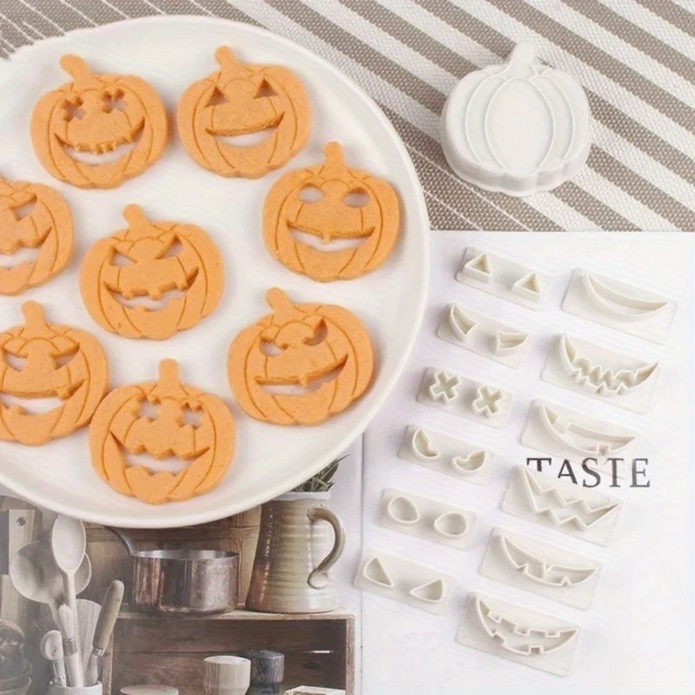 13Pcs Halloween Ghost Pumpkin  - Pumpkin Lantern Halloween ulasan dan harga
