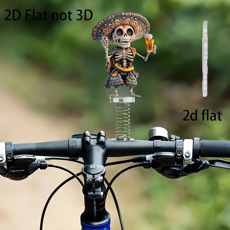 Halloween 2D Acrylic Swinging  - Halloween Skeleton Decoration ulasan dan harga