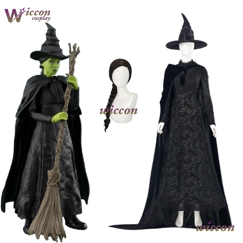 YesoK Movie Wicked Elphaba Cos - Halloween Costume Kids ulasan dan harga