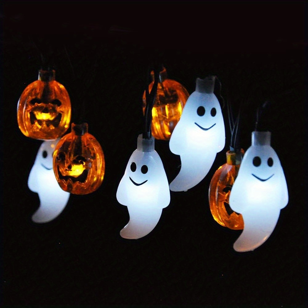 19.7FT 30pcs LED Battery Opera - Halloween Led String Lights Orange ulasan dan harga