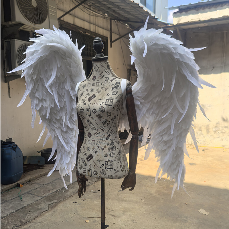 White Feather Adult Role Playi - Halloween Costume Adult ulasan dan harga